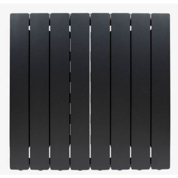 Фото - Радиатор отопления Fondital BLITZ  SUPER B4 BLACK COFFEE Black 500/100 16 атм 8 секція  (46123)