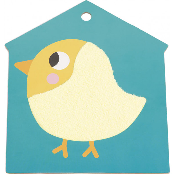 Фото - Книжка-игрушка Janod Тактильные карточки Ферма (J02692)