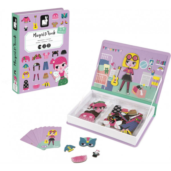 Фото - Настольная игра (3-4 года) Janod Наряды Для Девочки (J02718)