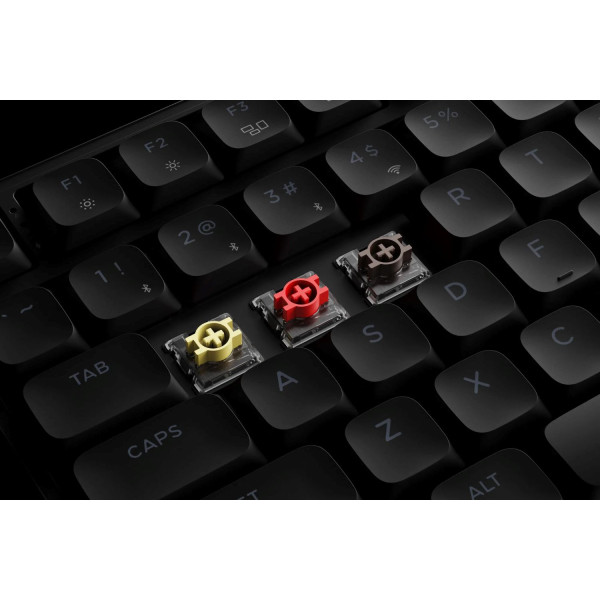 Фото - Клавиатура беспроводная игровая Keychron Black (J1-H3-UA)