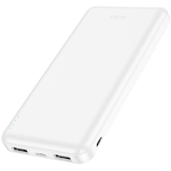 Фото - Батарея мобильная HOCO J100 10000mAh White (6931474783578)