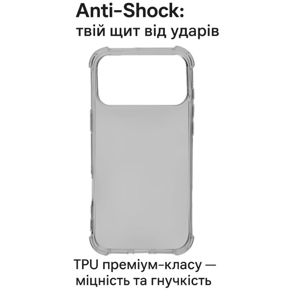 Фото - Чехол для смартфона BeCover for Apple iPhone 17 Pro Max Grey (713800)