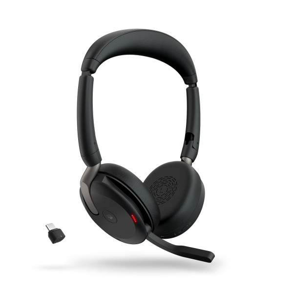 Фото - Гарнитура беспроводная Jabra Evolve2 65 Flex Link380c MS Stereo (26699-999-899)