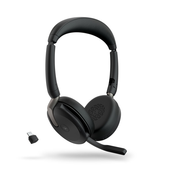 Фото - Гарнитура беспроводная Jabra Evolve2 65 Flex Link380c MS Stereo (26699-999-899)