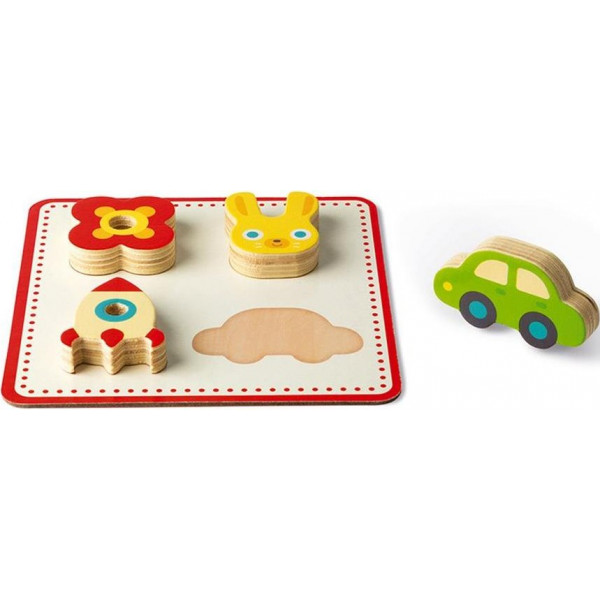 Фото - Настольная игра Janod Лото. Изучаем формы (J05318)