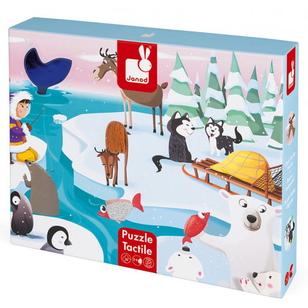 Фото - Пазлы (3-4 года) Janod Жизнь на льду 20 эл. (J02773) Фото - Пазлы (3-4 года) Janod Жизнь на льду 20 эл. (J02773)