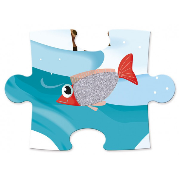 Фото - Пазлы (3-4 года) Janod Жизнь на льду 20 эл. (J02773)