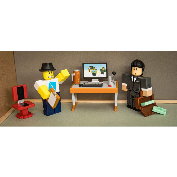 Фото - Коллекционные фигурки набор Jazwares Roblox Game Packs Game Dev Life (19845R)