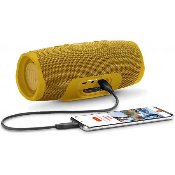 Фото - Портативная акустика JBL Charge 4 Yellow/Gold (JBLCHARGE4YEL)