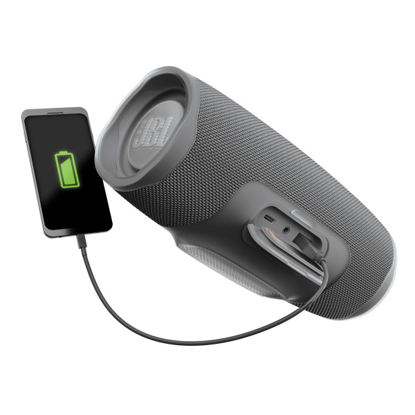 Фото - Портативная акустика JBL Charge 4 Grey (JBLCHARGE4GRY)