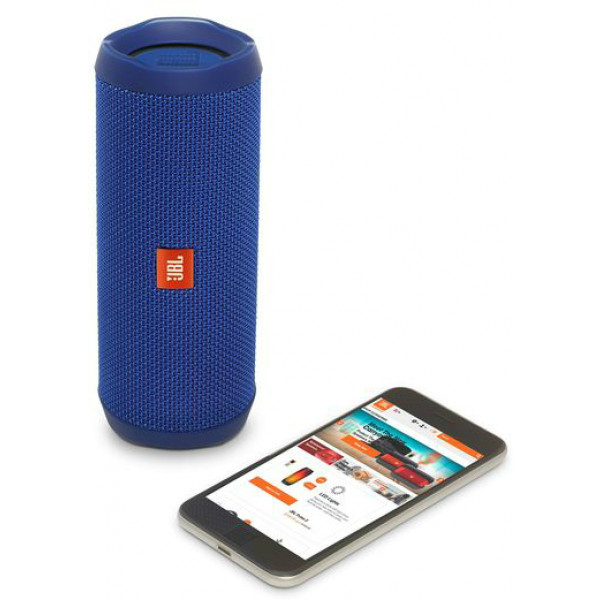 Фото - Портативная акустика JBL Flip 4 Blue (JBLFLIP4BLU)