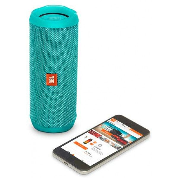 Фото - Портативная акустика JBL Flip 4 Teal (JBLFLIP4TEL)