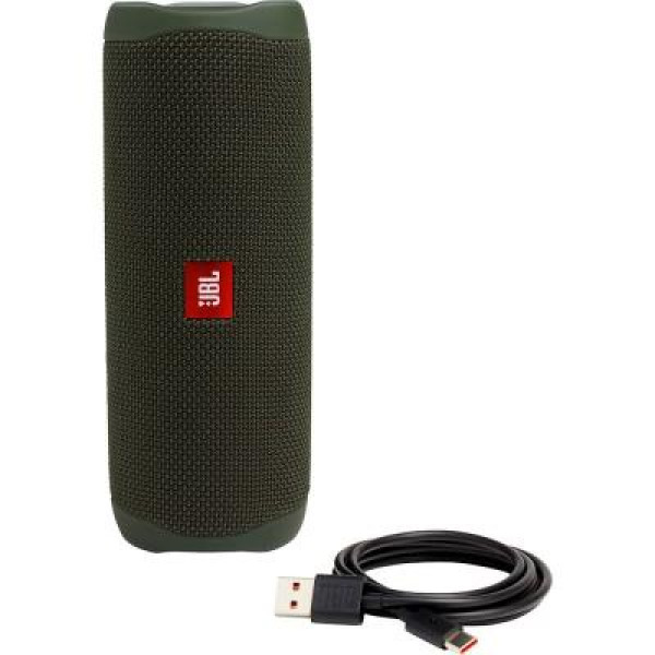 Фото - Портативная акустика JBL Flip 5 Green (JBLFLIP5GREN)