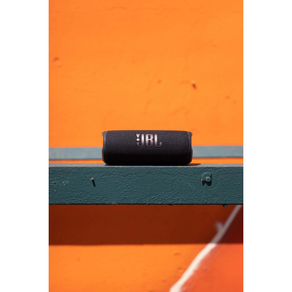 Фото - Уценка - Портативная акустика JBL Flip 6 Black (JBLFLIP6BLKEU)