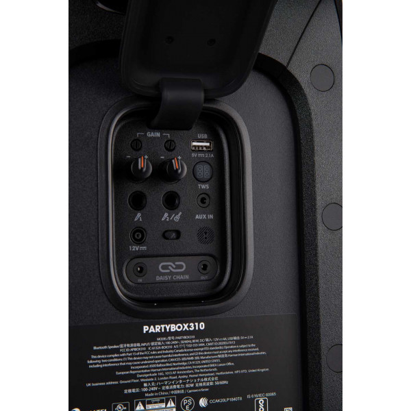 Фото - Акустическая система JBL PartyBox 310 (JBLPARTYBOX310EU)