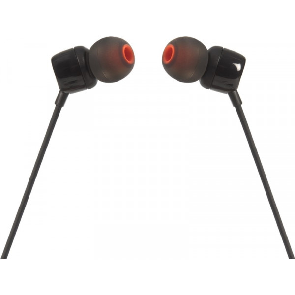 Фото - Наушники вкладыши JBL T160 Black (JBLT160BLK)