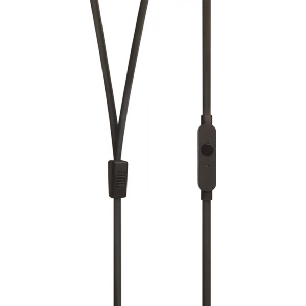 Фото - Наушники вкладыши JBL T160 Black (JBLT160BLK)