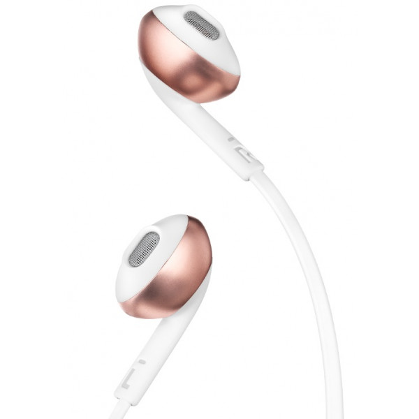 Фото - Наушники вкладыши JBL T205 Rose Gold (JBLT205RGD)