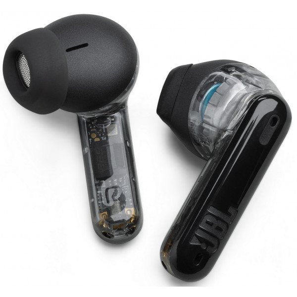 Фото - Наушники вкладыши беспроводные TWS JBL Tune FleX Gost Black(JBLTFLEXGBLK)