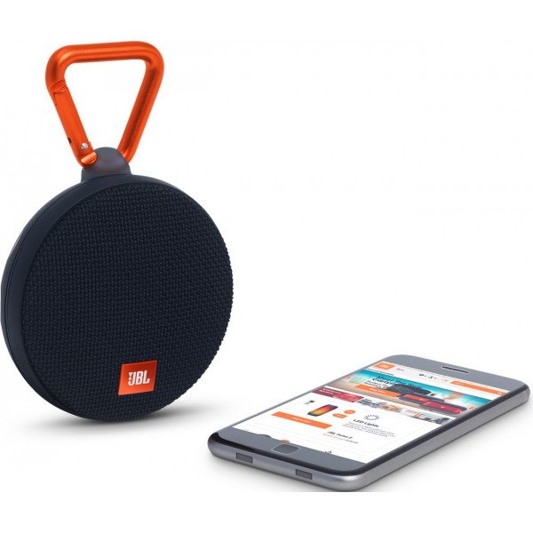 Фото - Портативная акустика JBL Clip 2 Black (JBLCLIP2BLKEU)