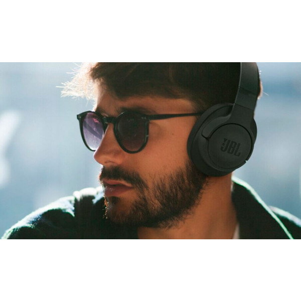 Фото - Наушники полноразмерные беспроводные JBL Tune 700BT Black (JBLT700BTBLK)