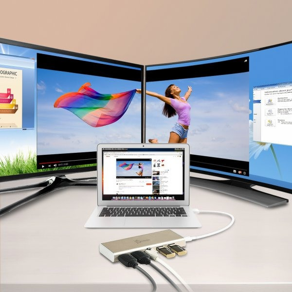 Фото - Хаб USB J5create JCD381-N