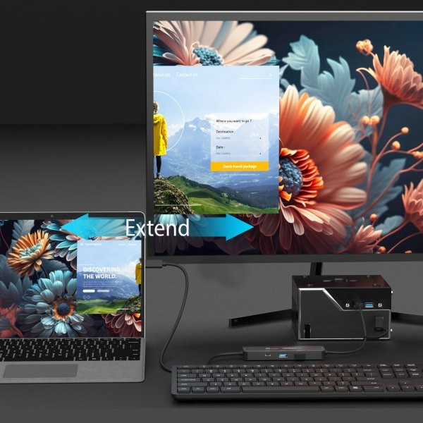 Фото - Хаб USB J5create 2-USB-A/1 USB-C (JCH462-N)