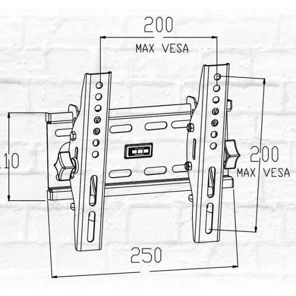 Фото - Крепление для телевизора AVATech КБ-61M