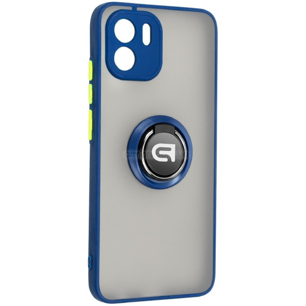 Фото - Чехол для смартфона Armorstandart Frosted Matte Ring for Xiaomi Redmi A2 Navy Blue (ARM68376)