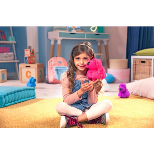 Фото - Интерактивная игрушка Jiggly Pup Озорной щенок Коричневый (JP001-WB-D)