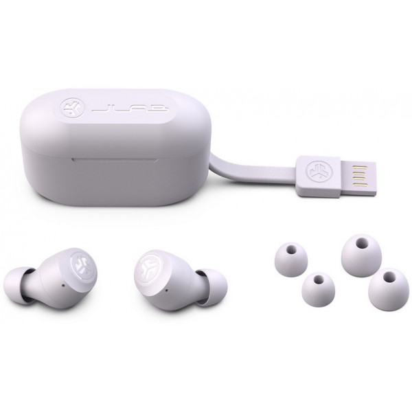 Фото - Наушники вкладыши беспроводные TWS JLab Go Air Pop True Wireless Earbuds Black Lilac (IEUEBGAIRPOPRLLC124)