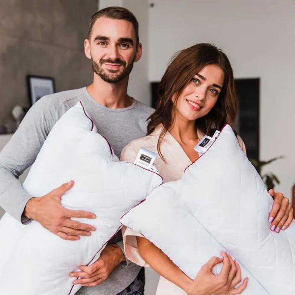 Фото - Подушка ортопедическая MirSon DeLuxe Eco-Soft Jojoba 566 50х70 см (2200000625175)