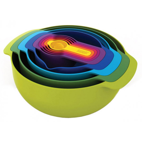 Фото - Набор мисок Joseph Joseph 9 Plus 40031