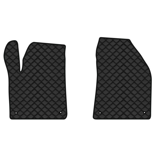 Фото - Коврики из экокожи в салон авто передние EVAtech ECO для Cherokee (KL) Jeep 2014 5 поколение SUV USA (JP12822AV2LA4BBB)