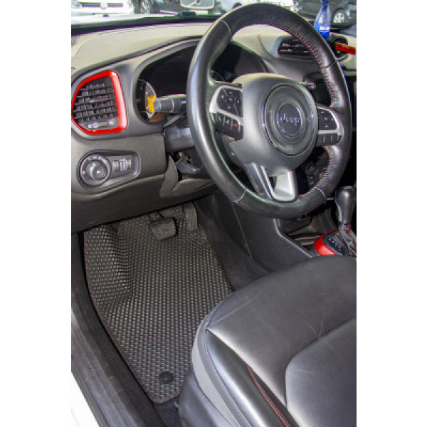 Фото - EVA коврики в салон авто передние EVAtech для Renegade (2 clips) Jeep 2014 1 поколение SUV USA JP23861AE2LA2SBB