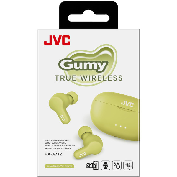 Фото - Наушники вкладыши беспроводные TWS JVC HA-A7T2 Green (HA-A7T2-G-E)