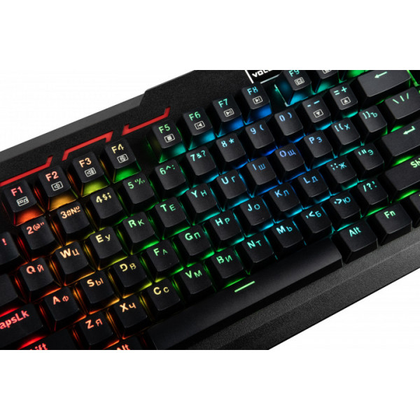Фото - Клавиатура проводная игровая Modecom Volcano Hammer Outemu Red Switch (K-MC-HAMMER-U-RED-RGB-US)
