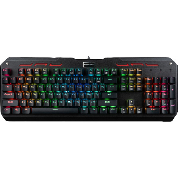 Фото - Клавиатура проводная игровая Modecom Volcano Hammer Outemu Red Switch (K-MC-HAMMER-U-RED-RGB-US)