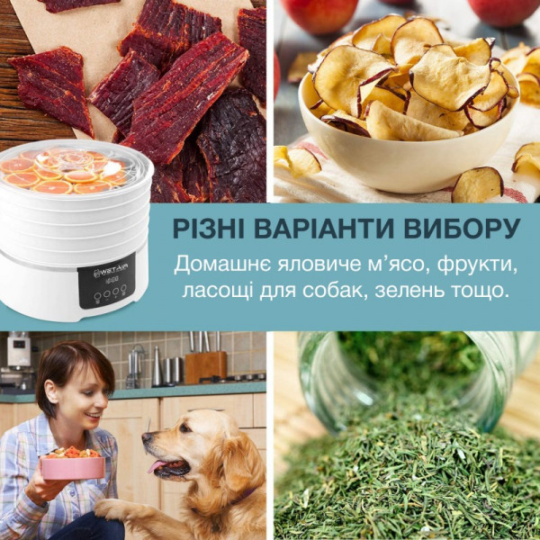 Фото - Микроповреждение - Сушилка для фруктов и овощей WetAir WFD-K500WR