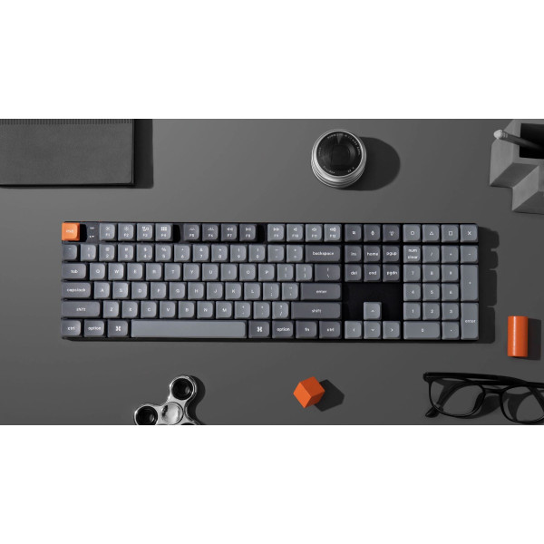 Фото - Клавиатура беспроводная Keychron K5 Max 104Key Gateron MX 2.0 Red WL/BT/USB-A (K5M-H1-UA)