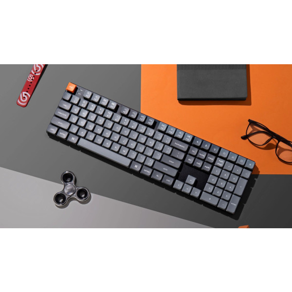 Фото - Клавиатура беспроводная Keychron K5 Max 104Key Gateron MX 2.0 Red WL/BT/USB-A (K5M-B1-UA)