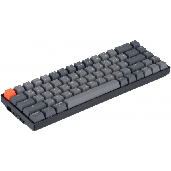 Фото - Клавиатура беспроводная игровая Keychron K6 Gateron G Pro Red Hot-swap BT/USB-A EN/UKR, RGB (K6V1_KEYCHRON)