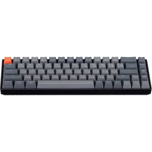 Фото - Клавиатура беспроводная игровая Keychron K6 Gateron G Pro Red Hot-swap BT/USB-A EN/UKR, RGB (K6V1_KEYCHRON)