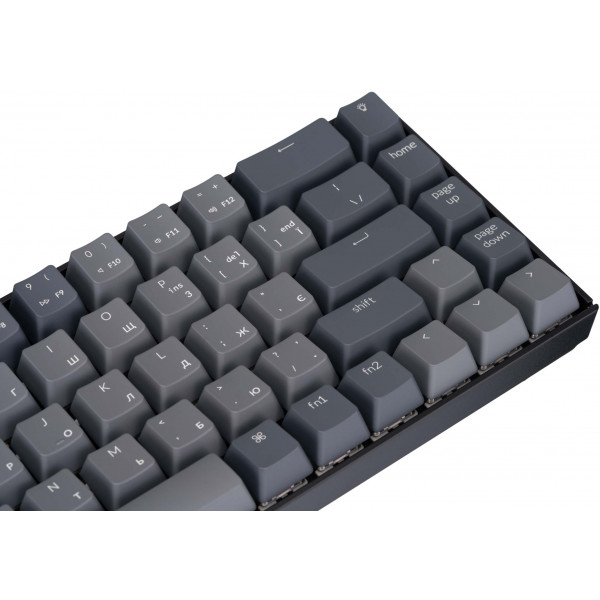 Фото - Клавиатура беспроводная игровая Keychron K6 Gateron G Pro Red Hot-swap BT/USB-A EN/UKR, RGB (K6V1_KEYCHRON)