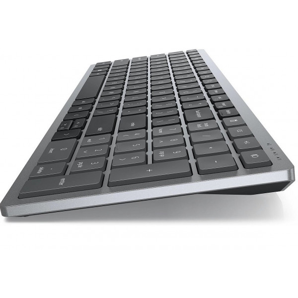 Фото - Клавиатура беспроводная Dell Compact Multi-Device Wireless Keyboard - KB740 - Russian(QWERTY) (580-AKOZ)