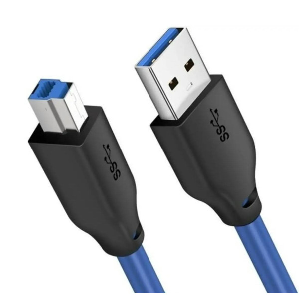Фото - Кабель USB type A - USB type B Cabletime USB - USB Type-B (M/M) 3m Black (CA12N)