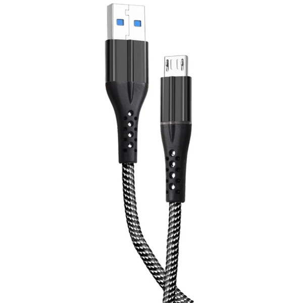 Фото - Кабель синхронизации данных Grunhelm Micro USB 1 м (GMC-02MLB)