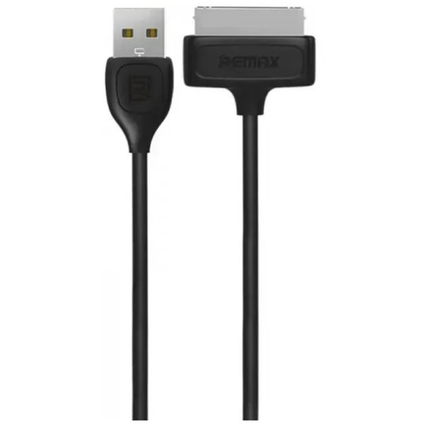 Фото - Кабель синхронизации данных Remax RC-006i4 Light iPhone 4/4s USB - 30-pin (M/M) 1 м Black (2001001750114)