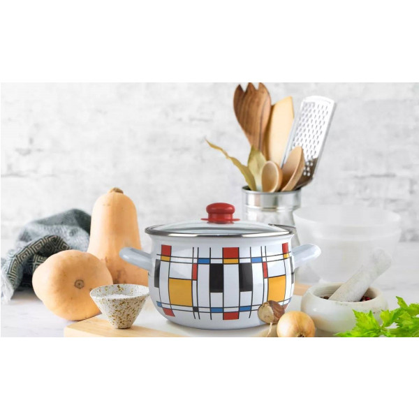 Фото - Кастрюля Gusto Метафора формы 22 см 5,1 л (GT-T-122-MF)