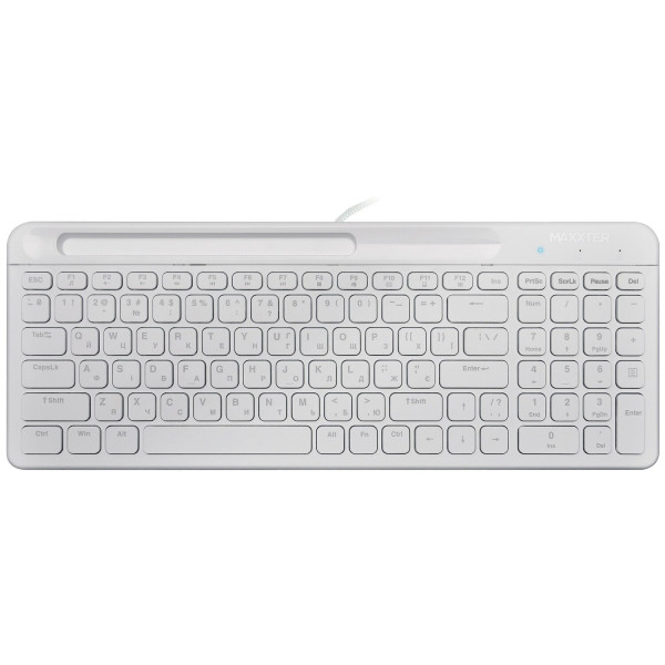 Фото - Клавиатура проводная Maxxter KB-01W-UA
